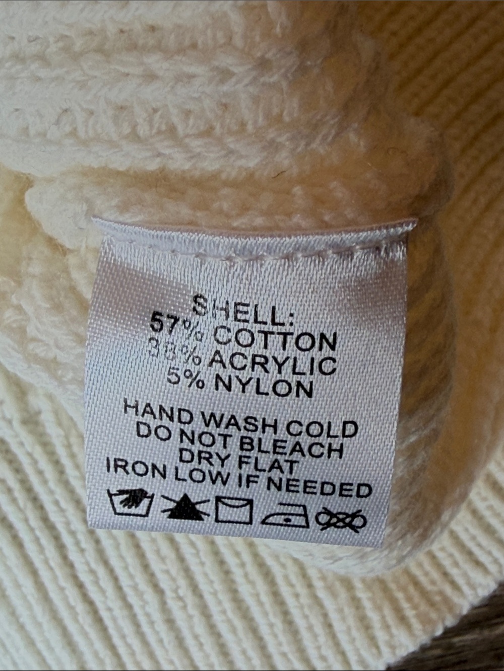 NWOT Three bird Nest knit horse Vest - Picture 4 of 5